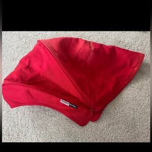 Bugaboo Donkey Red Extendable Sun Stroller Canopy